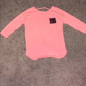 Justice mermaid sequence threequarter length shirt